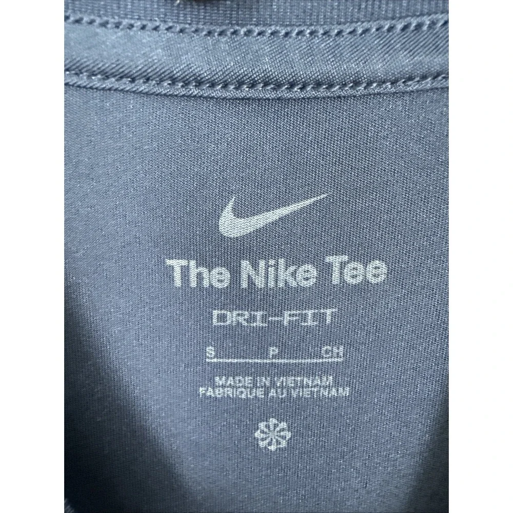 Nike Youth Dri-fit Park VII Short Sleeve Jersey Size Small Navy Blue Athletic